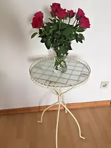 Beistelltisch "Melhus" Ikea.Spezialglas/Metall.Gebraucht. - Bild 1 von 7