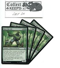 Magic MTG Modern Masters 2015: 4x Root-Kin Ally x4 Green Playset Unplayed
