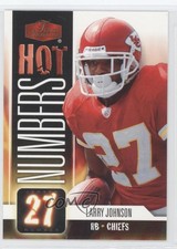 2006 Flair Showcase Hot Numbers Larry Johnson #HN15