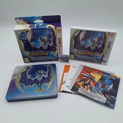 +++ Pokémon Mond Fan Edition (Steelbook) (Nintendo 3DS, 2016) OVP CIB - TOP +++ - Bild 1 von 4