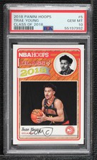2018-19 Panini NBA Hoops Class of 2018 Trae Young #5 PSA 10 GEM MT Rookie RC