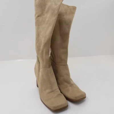 Botas de montar Sam & Libby para mujer color tostado talla 8,5 hasta la rodilla cremallera lateral Foto 1 de 4