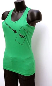 Maglietta Canotta Verde Nike Taglia M Eccellenti Condizioni - Picture 1 of 5
