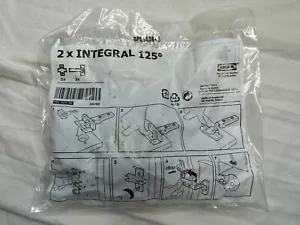 Ikea Integral 125 Grad 2x 701.323.75 Schranktürscharniere Neu - Bild 1 von 3