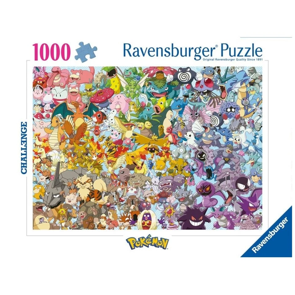 1000-Piece Puzzles – Various Themes: Scenic, Art, Animals, Fantasy & More - Image 1 of 1