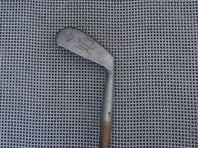Antique Vintage Hickory Shaft Everbrite Ted Ray Autograph Mid Mashie - Image 1 of 4