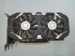 MSI NVIDIA GeForce GTX1050Ti 4GB Graphics GDDR5 Card Card Video DVI DP HDMI - Picture 1 of 4