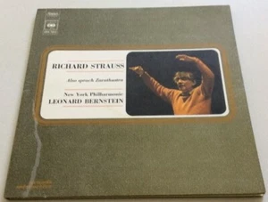 Richard Strauss Also Sprach Zarathustra Leonard Bernstein CBS 75941 LP 33t - Picture 1 of 2