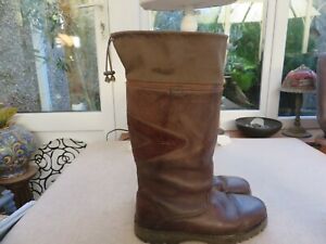 Toggi Heritage quality brown leather boots with tie tops brown leather 8/42