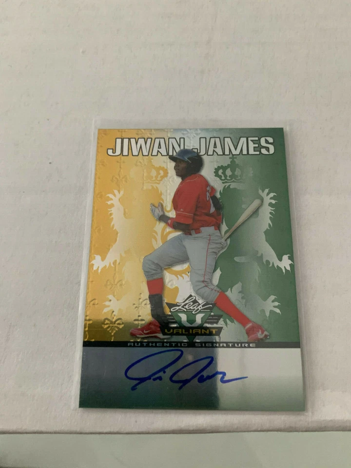 Jiwan James 2011 Valiant Auto Card #VA-JJ1 - Image 1 of 1