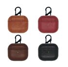 For Apple AirPods 3 (2021) 3rd Gen Shockproof Case Leather Cover With Keychain