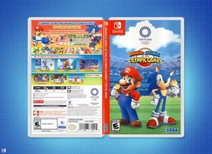 Mario & Sonic Olympic Games Tokyo 2020 COVER ART: Insert / Case Nintendo Switch - Picture 1 of 3