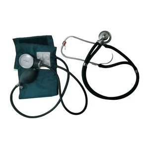 Vintage Old Fashioned Stethoscope & Adult Blood Pressure Cuff - Picture 1 of 1