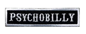 Psychobilly Patch Badge Hot Rod Greaser Kustom Kulture Motorcycle Vest Jacket - Picture 1 of 1