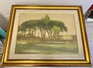 E. BUGLIONI ORIGINALE quadro olio su tela - Foto 1 di 7