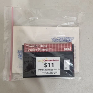 World Class Leaderboard Golf Sega Master System - Imagen 1 de 2