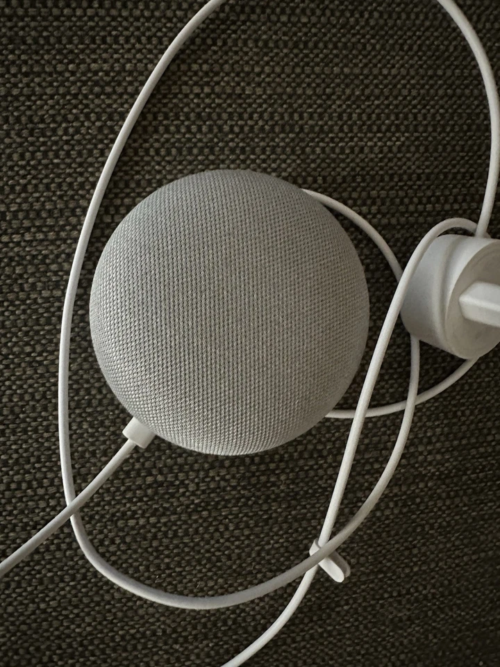 Google Home Mini Sprachassistent - Kreide - Bild 1 von 1