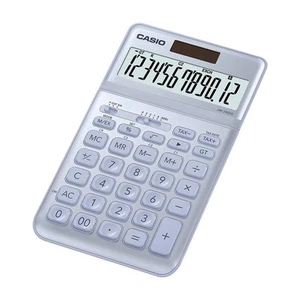 Casio JW-200SC-BU Premium & Stylish Calculator (Light Blue) - Picture 1 of 9