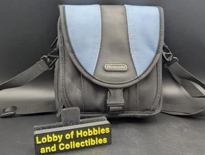 Nintendo DS Bandolera Estuche Bolso Genuino Negro Azul Gameboy - Imagen 1 de 3