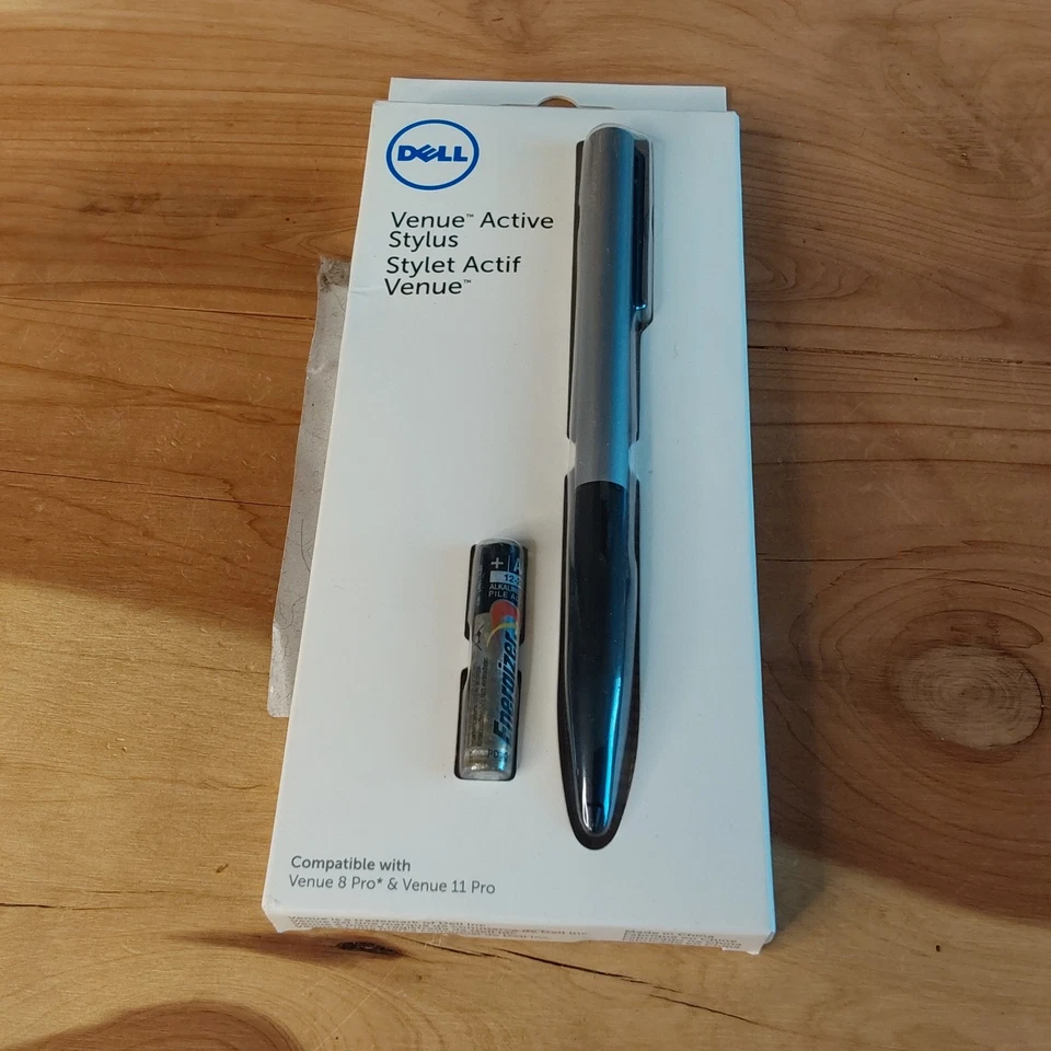 New OEM Dell Venue Pro 8 & Venue Pro 11 Active Stylus Pen Black/Silver RTMND - Image 1 of 1