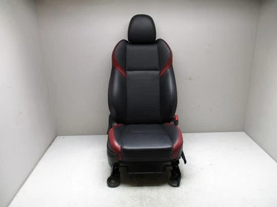Subaru WRX STI RH 2015-2021 pasajero negro rojo conjunto de asiento de cuero OEM Foto 1 de 4