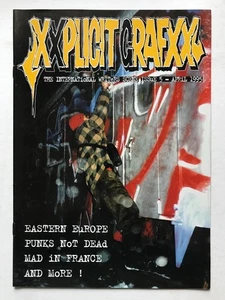 Xplicit Grafx - French Graffiti Magazine- Issue 5 April 1995  Rare Hip Hop - Picture 1 of 3