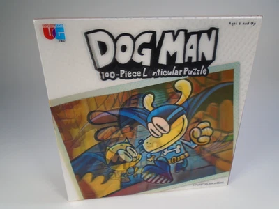 Rompecabezas de hombre perro para niños 100 piezas rompecabezas lenticular juegos universitarios Foto 1 de 4