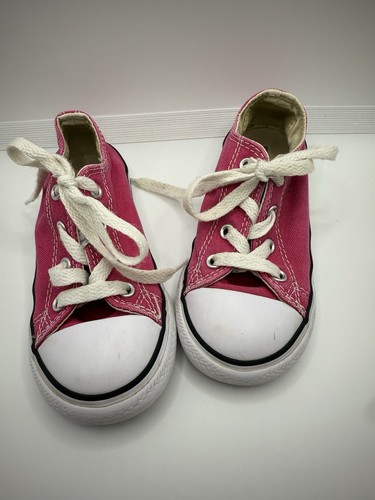 Sneakers Converse All Star rosa taglia US 9 bambino bambino bambino