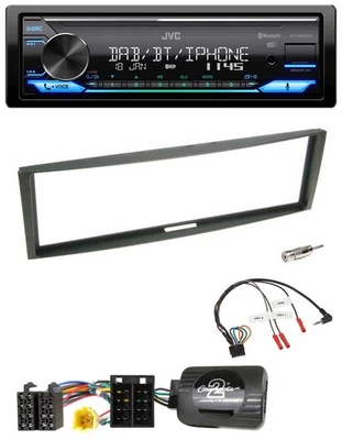 JVC Bluetooth DAB USB Lenkrad Autoradio für Renault Megane Modus Clio III CAN - Bild 1 von 4