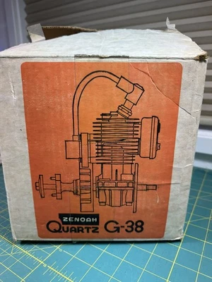 Zenoah Quartz G-38 2.28 cu. in. 2 Cycle Air Cooled RC Gasoline Engine - Image 1 of 4