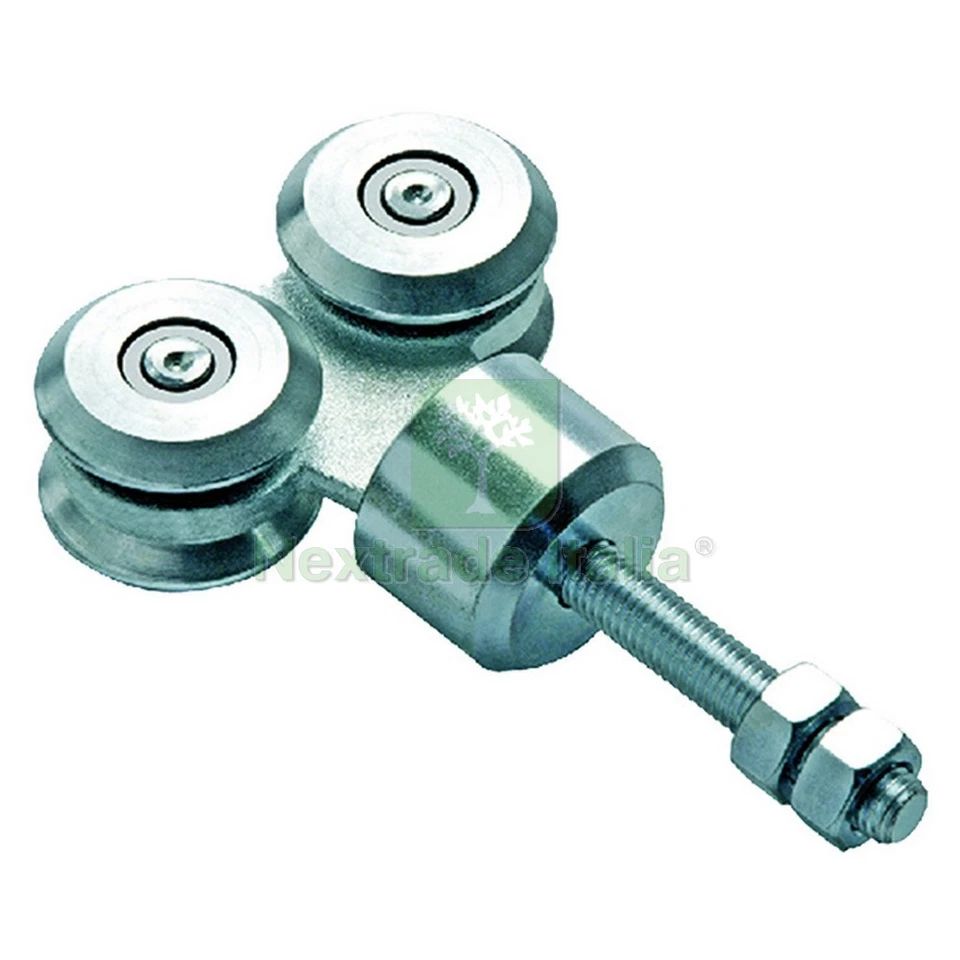 1PZ CARRELLO GIREVOLE A 4 CUSCINETTI ART.10C Ã¸ MM 44 12 MA: - Immagine 1 di 1