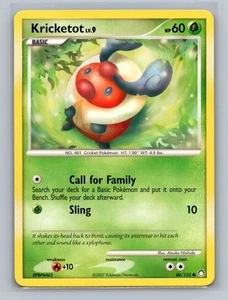 Pokémon TCG Kricketot 86/123 Mysterious Treasures Normal LP - Picture 1 of 2