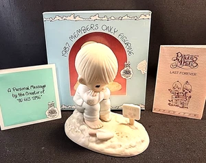 Precious Moments 1987 Special Editio "In His Time" PM-872 In Original Packaging  - Picture 1 of 13