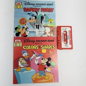 Disney Discovery Serie Buch & Kassette Band Farben & Formen Safety First - Bild 1 von 7