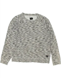 VOLCOM Womens Sweatshirt Jumper UK 12 Medium Grey AW21 - Picture 1 of 3