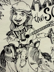 1992 AXEL THE SOT LIVE & NAUGHTY DEMO FOLK CASSETTE WEYMOUTH CONNECTICUT - Picture 1 of 6