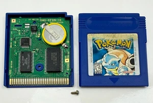 Pokemon Blue (Nintendo Gameboy, 1998) New Battery *Authentic* - Bild 1 von 4