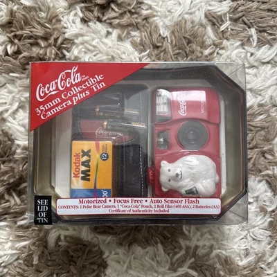 Vintage Coca-Cola Coke 35mm ANSCO Collectible Film Camera New - Image 1 of 4