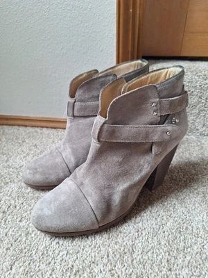 RAG & BONE Harrow Suede Ankle Boot Heeled  Womens Size 41 (10) - Image 1 of 4