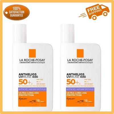 2x Protector solar facial antimanchas oscuras La Roche-Posay UVMune 400 SPF50+ 50 ml Reino Unido