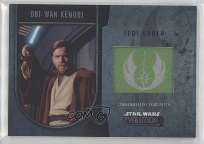 2016 Topps Star Wars Evolution Commemorative Flag /170 Obi-Wan Kenobi Patch 1j8 - Image 1 of 3