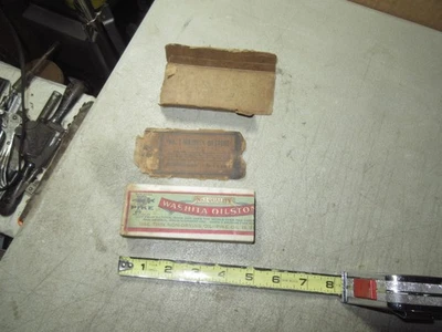 vintage Pike Washita sharpening stone No. 1 Quality w/original label & box parts - Image 1 of 4