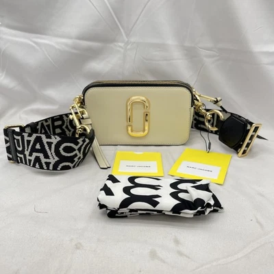 Bolso Bandolera Marc Jacobs Mujer The Snapshot Blanco Nube Multi Foto 1 de 4