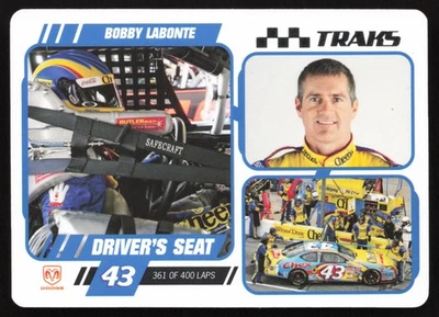 2007 Press Pass Traks Driver's Seat Laps #DS 7 Bobby Labonte - Image 1 of 2