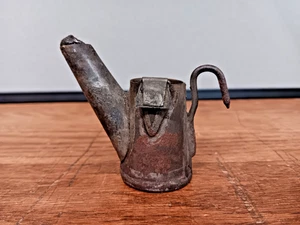 Antique Coal Miners Teapot Cap Lamp Light - Picture 1 of 8