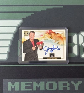 Jerry Lawler Autograph /10 Card Illustrious Ink Auto 2023 Panini Impeccable WWE - Bild 1 von 2