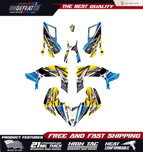 Fits Yamaha YFZ450R Yfz from 2014 to 2024 graphic kit decals stickers race decal - Picture 1 of 2