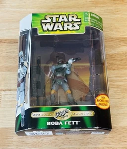 Figura de acción Star Wars Boba Fett con mochila de disparo de cohetes Hasbro 2000-NUEVA - Imagen 1 de 2