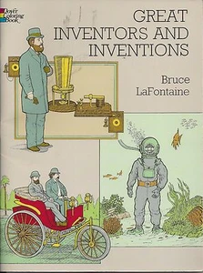 Great Inventors and Inventions,Bruce La Fontaine(A 1997 Dover Publication) - Picture 1 of 3