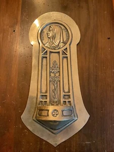 ANTIKE Meneses Madrid HEILIGES WASSER Schrift Jugendstil - Bild 1 von 6